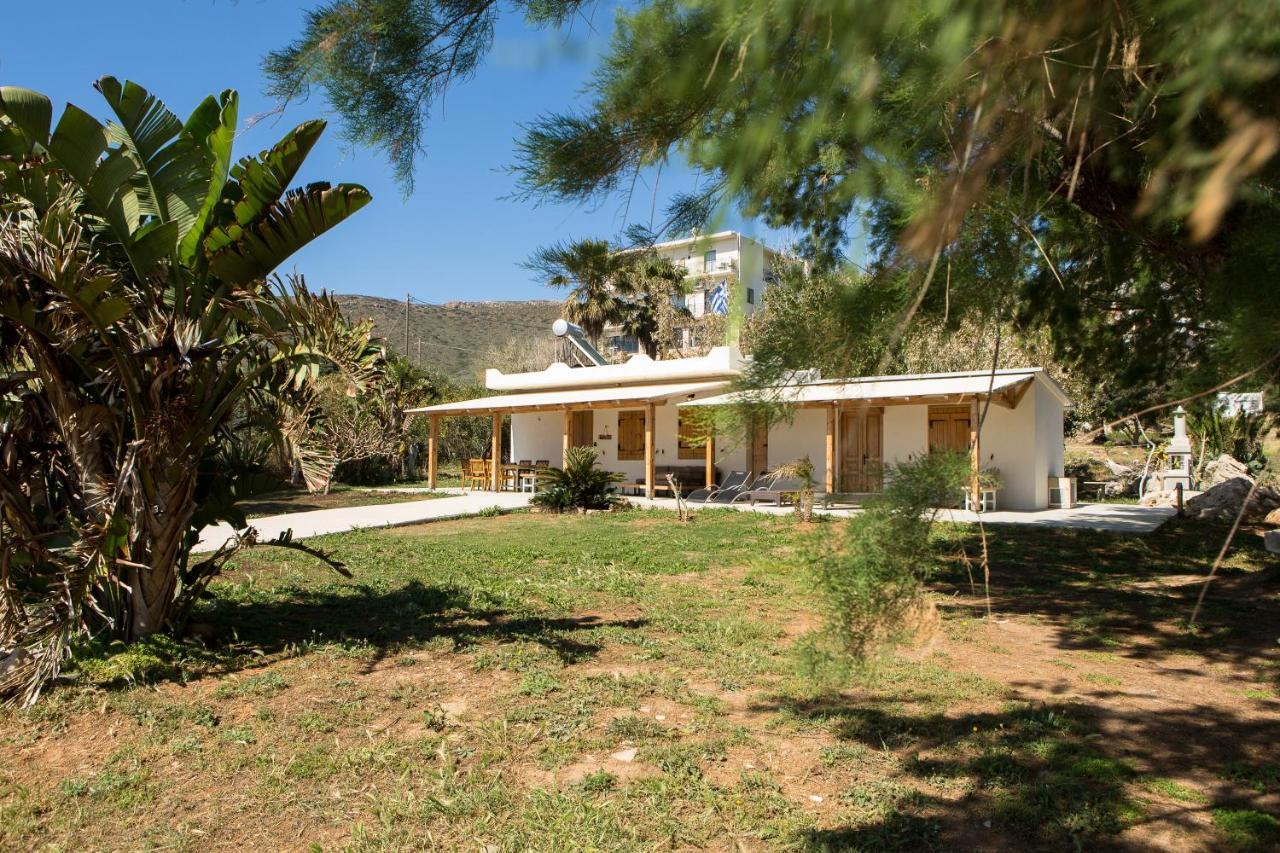 Mera Beachfront House - Falasarna Exterior foto