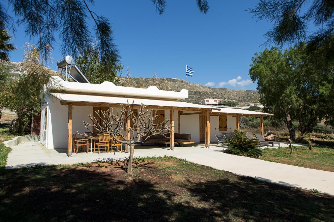Mera Beachfront House - Falasarna Exterior foto
