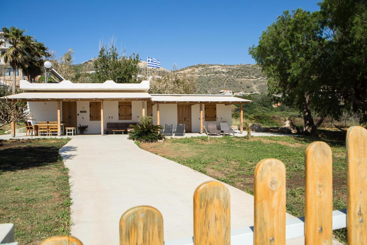 Mera Beachfront House - Falasarna Exterior foto