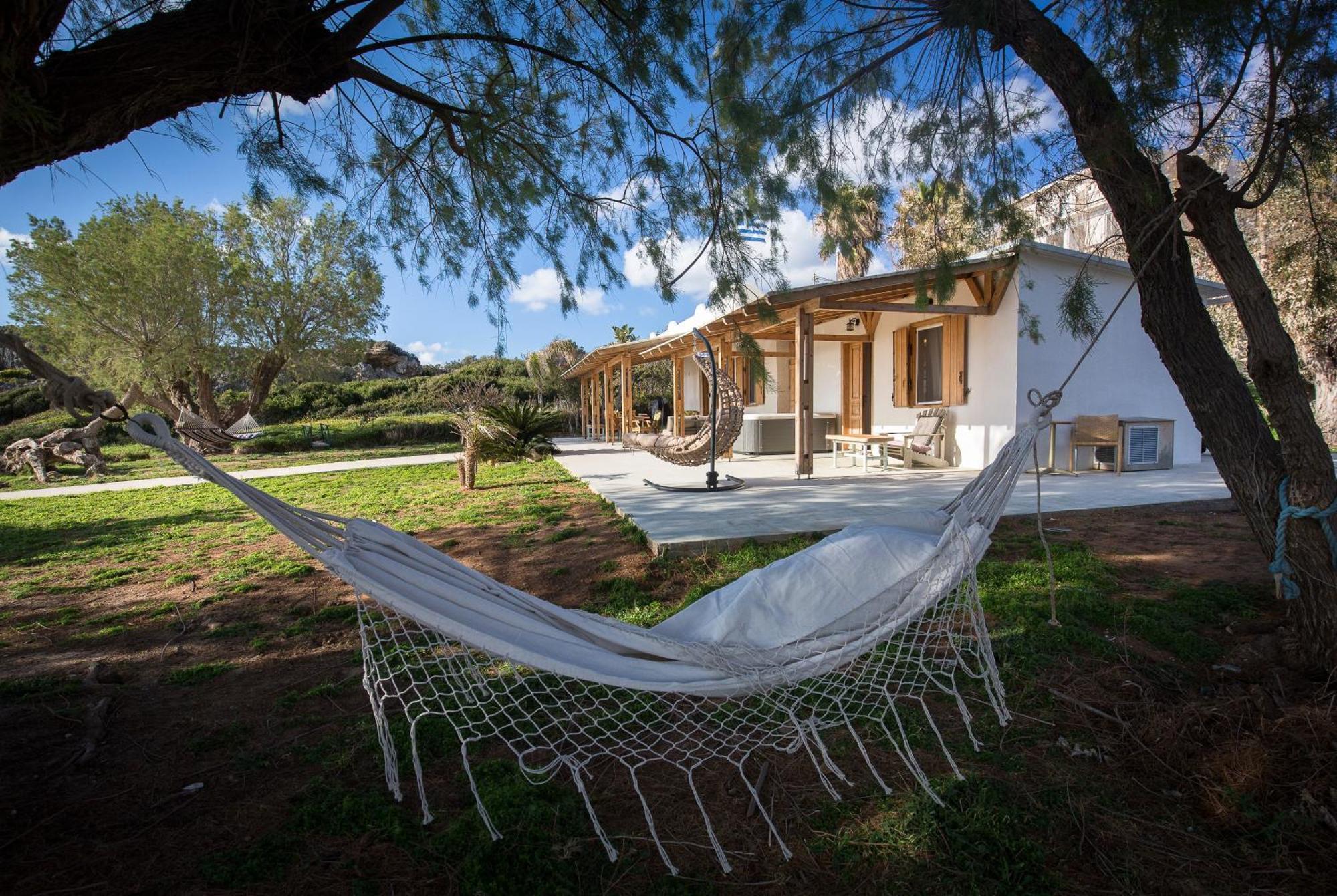 Mera Beachfront House - Falasarna Exterior foto