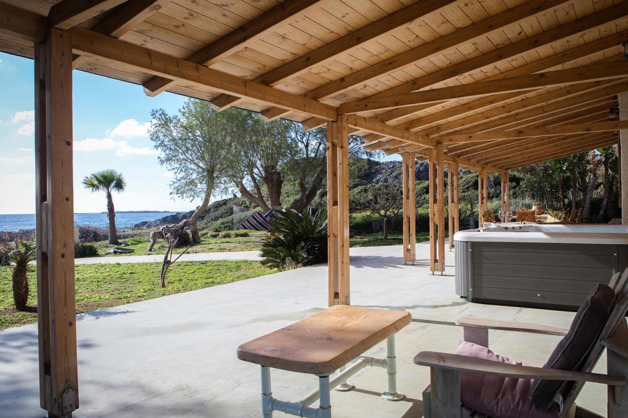 Mera Beachfront House - Falasarna Exterior foto